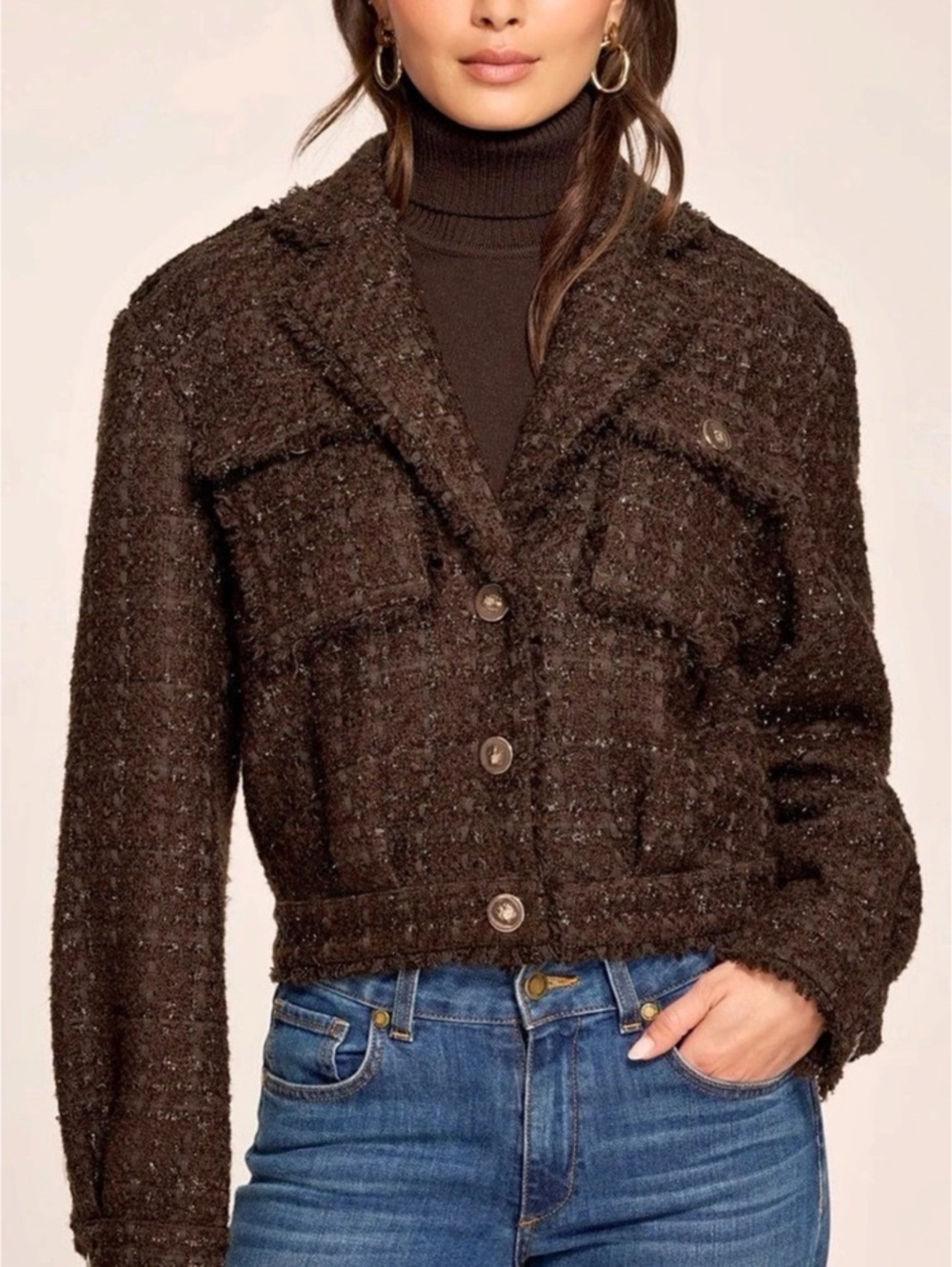 NWT Ramy Brook Textured Jacket